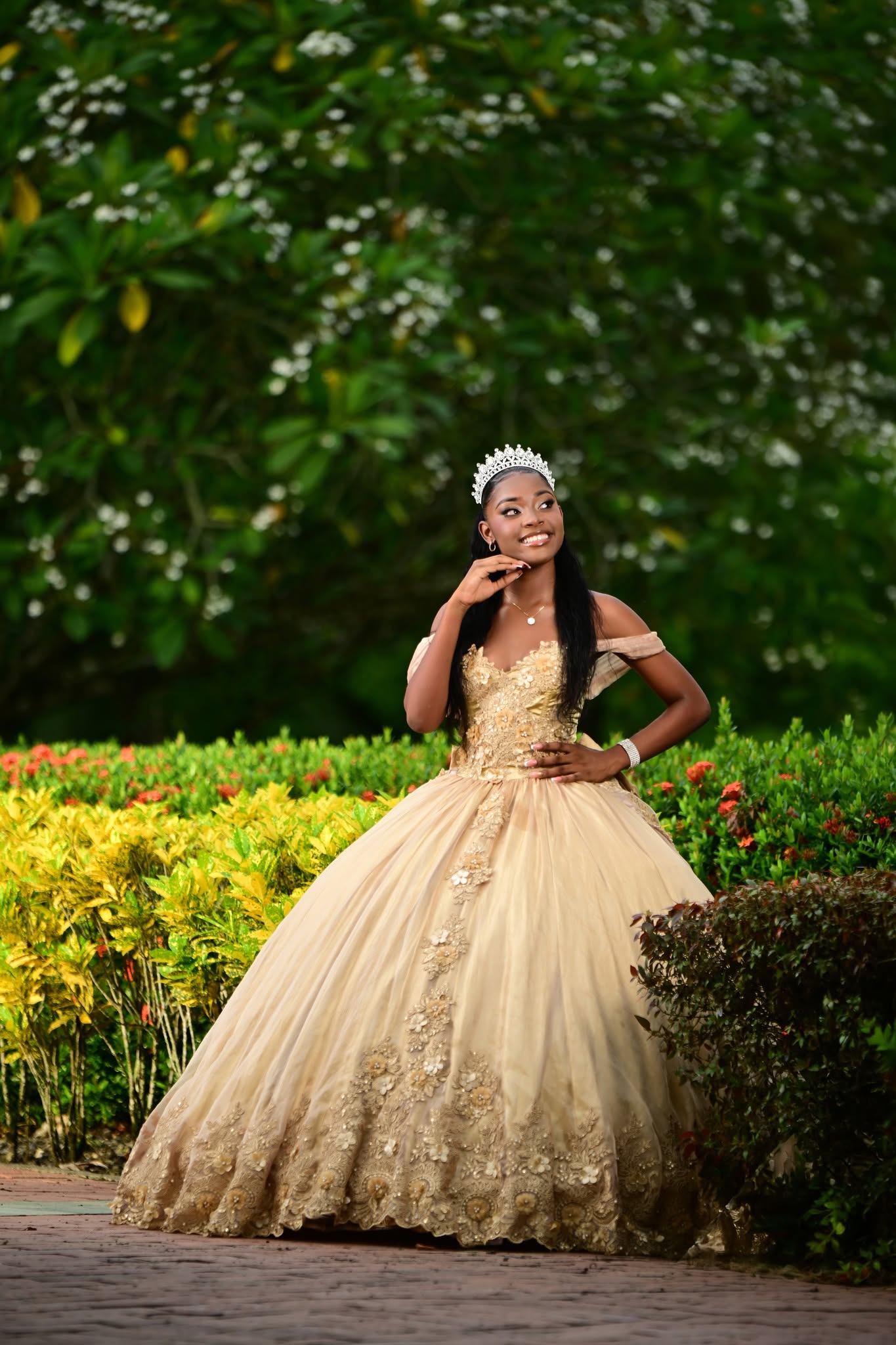 Mariana Vestido Champagne