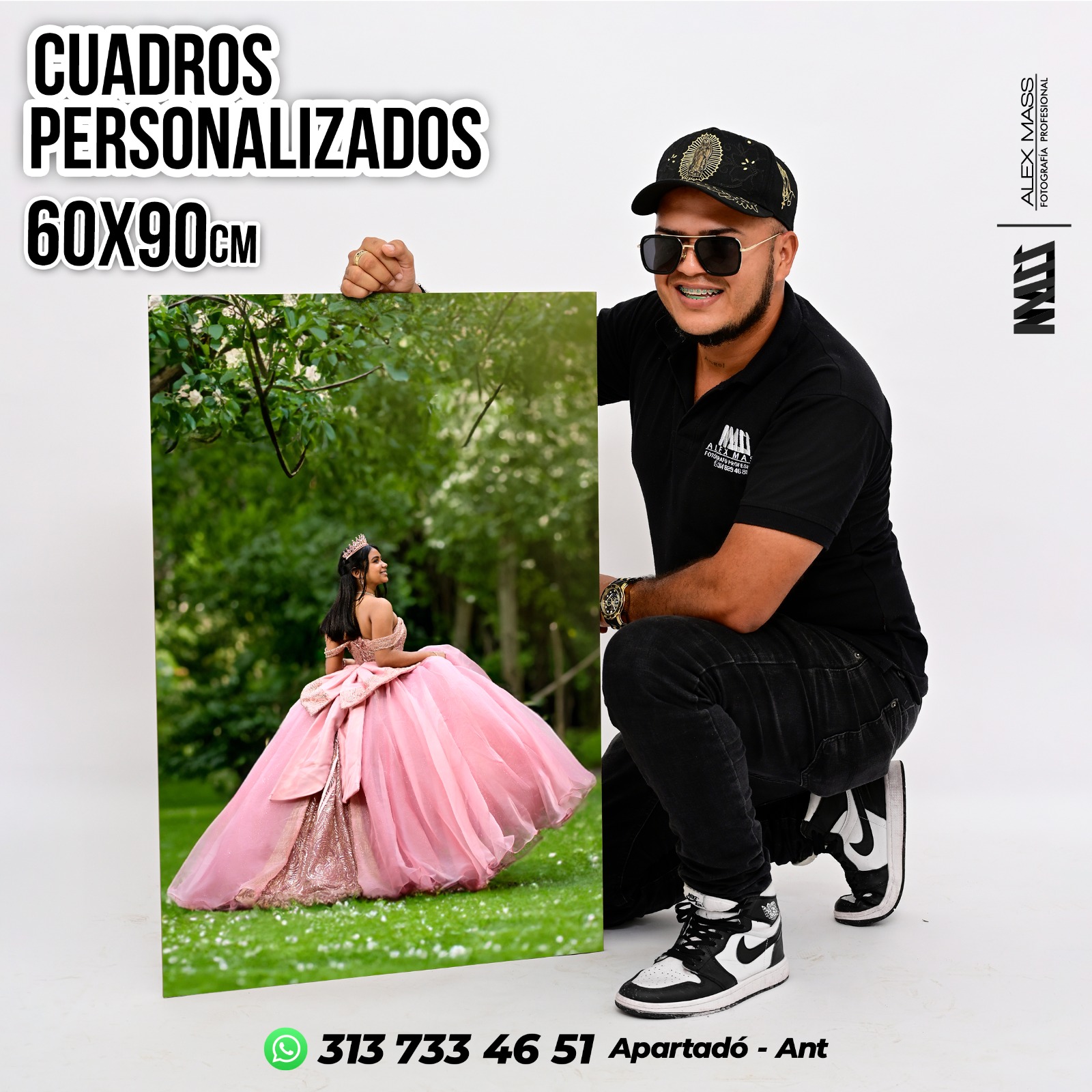 Alex Mass con Cuadro de 60x90 cm Quinceañera